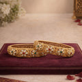 Saanvi Kundan Jaali Bangles (Pair) – view 01
