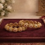 Saanvi Kundan Jaali Bangles (Pair) – view 03