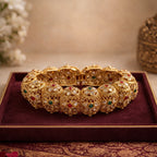 Saanvi Kundan Jaali Bangles (Pair) – view 04